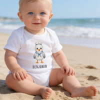 Personalized Cute Baby Seagull