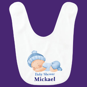 Personalized Cute Baby Shower  Baby Bib