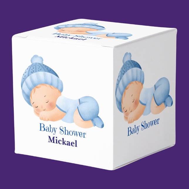 Personalized Cute Baby Shower, Baby Boy, Baby Girl Favor Boxes (Creator Uploaded)