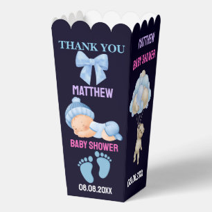 Personalized Cute Baby Shower Favor Boxes