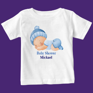 Personalized Cute Baby Shower T-Shirt