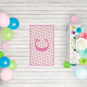 Personalized Cute Bear and Balloons Outdoor Rug