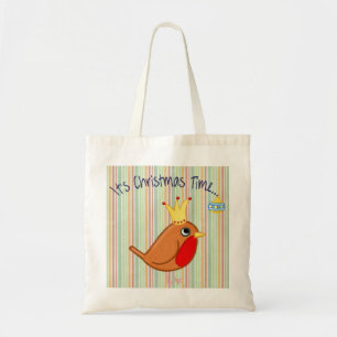 Personalized Cute Bird Tote Bag