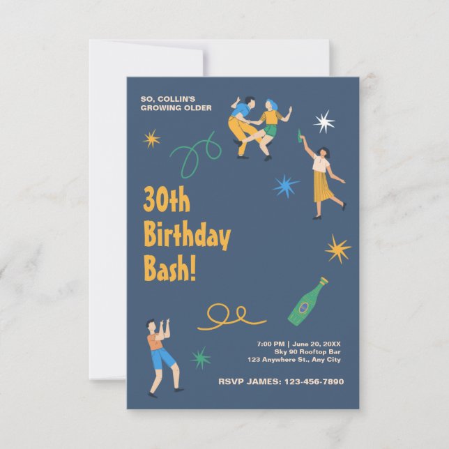 Personalized cute birthday celebration (Front)
