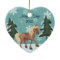 Personalized Cute Brown Horse Christmas