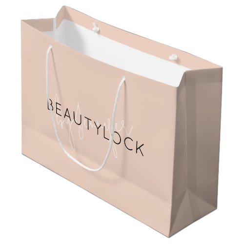 Personalized Cute Business PromotionalShopping Large Gift Bag