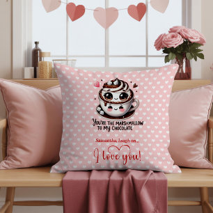 Personalized Cute Cartoon Food Love Pillow