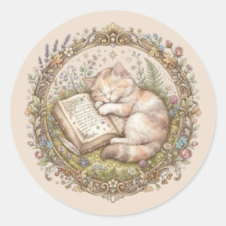 Personalized Cute Cat sticker