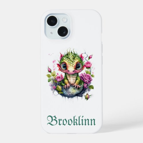 Personalized Cute Colorful Baby Dragon Phone Case