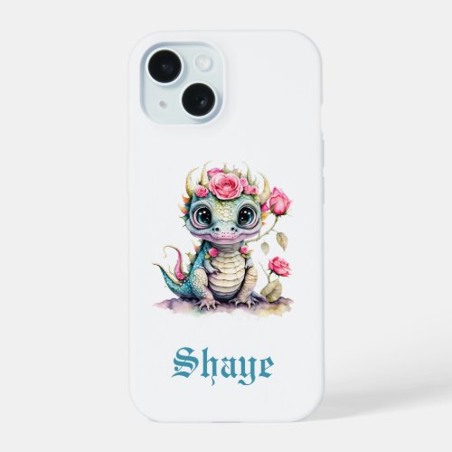 Personalized Cute Colorful Baby Dragon Phone Case