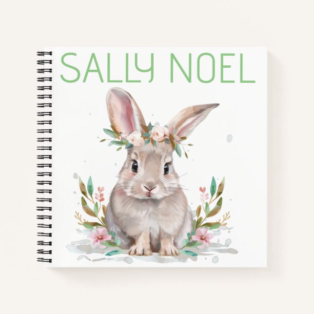 Personalized cute colorful notebook (Front)