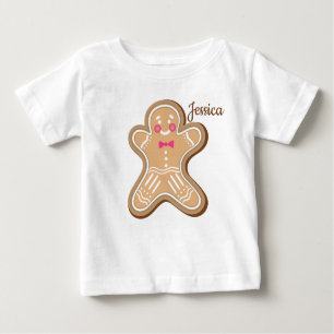 Personalized Cute Cookie Baby T-Shirt