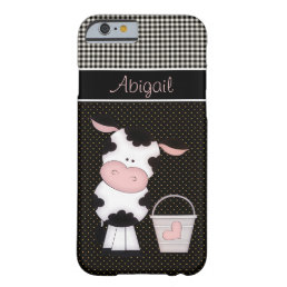 Personalized Cute Cow iPhone 6 Case