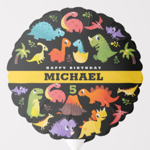 Personalized Cute Dinosaur Balloon
