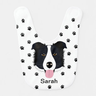 Personalized Cute Dog Animal Baby Bib