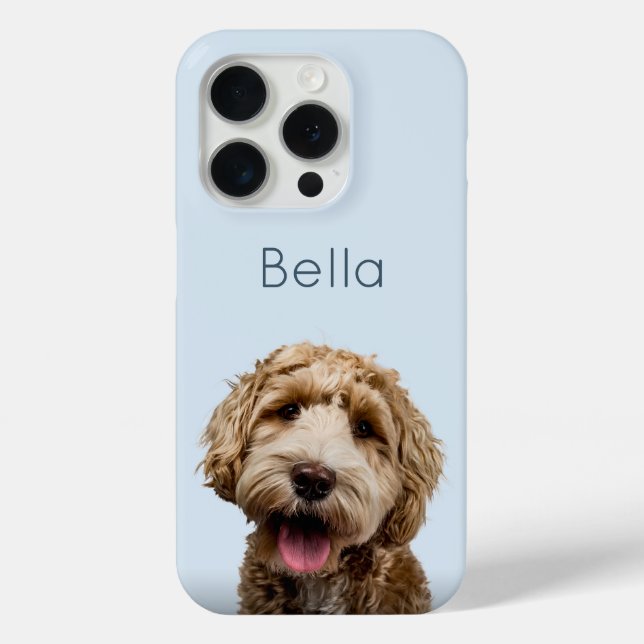 Personalized Cute Dog Phone Case (Back)