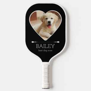 Personalized Cute Dog Photo Pickleball Paddle