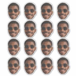 Personalized Cute Face Sticker