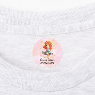 Personalized Cute Fairiy,Name,Phone number Kids' Labels