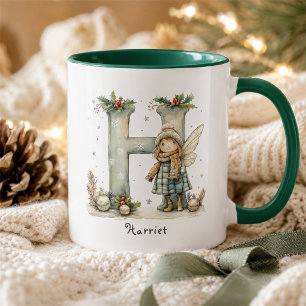 Personalized Cute Fairy Christmas Gift  Mug