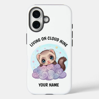Personalized Cute Ferret iPhone Case