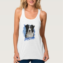Personalized Cute Fun Border Collie Dog Photo