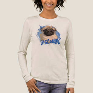 Personalized Cute Fun Border Collie Dog Photo Tri-Blend Shirt