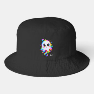 Personalized Cute Ghost Halloween Photo Shirt Bucket Hat