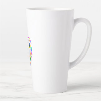 Personalized Cute Ghost Halloween Photo Shirt Latte Mug