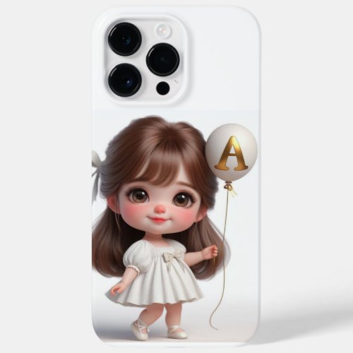 Personalized cute girl image iphone backcase Case_Mate iPhone 14 pro max case