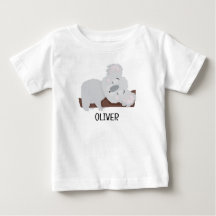 Personalized Cute Gray Koala Bear