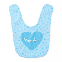 Personalized Cute Kawaii Heart Blue Pastel Name