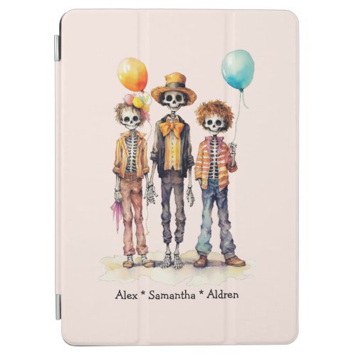 Personalized Cute Kid Zombie Halloween 10 iPad Air Cover
