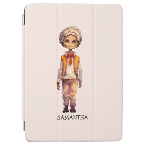 Personalized Cute Kid Zombie Halloween 5 iPad Air Cover