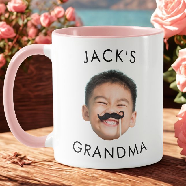 Personalized Cute Kids Baby Face Photo For Dad Mug (Creator Uploaded)