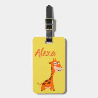 Giraffe luggage tag discount