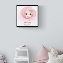 Personalized Cute Kitten