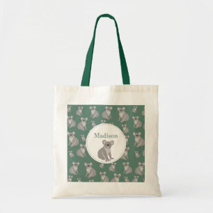Personalized Cute Koala Pattern Tote Bag