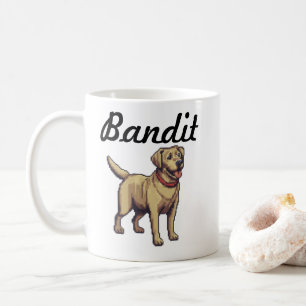 Personalized Cute  Labrador Retriever Coffee Mug