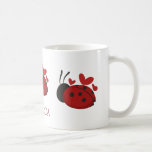 Personalized Cute Ladybug Coffee Mug at Zazzle