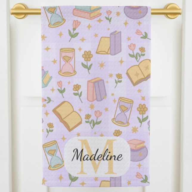Personalized Cute Magic Monogram Kitchen Towels (Creator Uploaded)