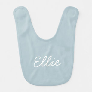 Personalized Cute Modern Baby Bib