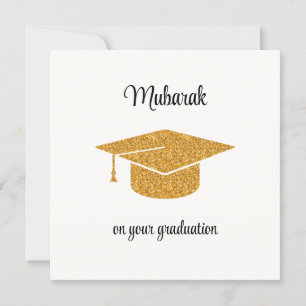 Personalized Cute Mubarak Congratulations Card