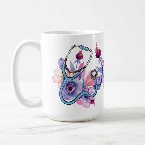 Personalized Cute Nurse Gift for RN  Coffee Mug