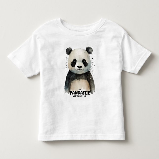 Personalized Cute Panda t-shirt (Front)