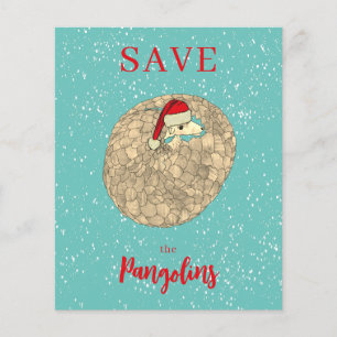 Personalized Cute Pangolin Christmas Budget
