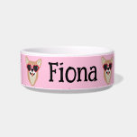 Personalized Cute Pembroke Welsh Corgi Pink  Bowl<br><div class="desc">Funny Pembroke Welsh Corgi Pink</div>