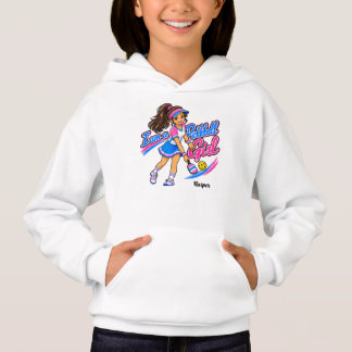 Personalized Cute Pickleball Girl's Hoodie