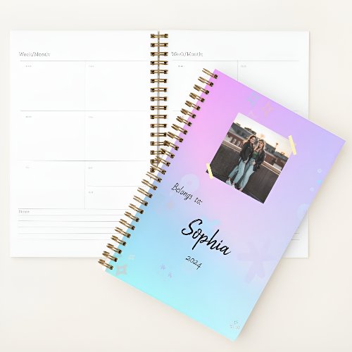 Personalized Cute planner for a whole year