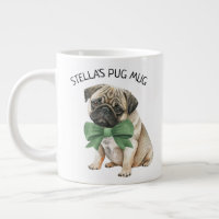 Personalized Cute Pug
